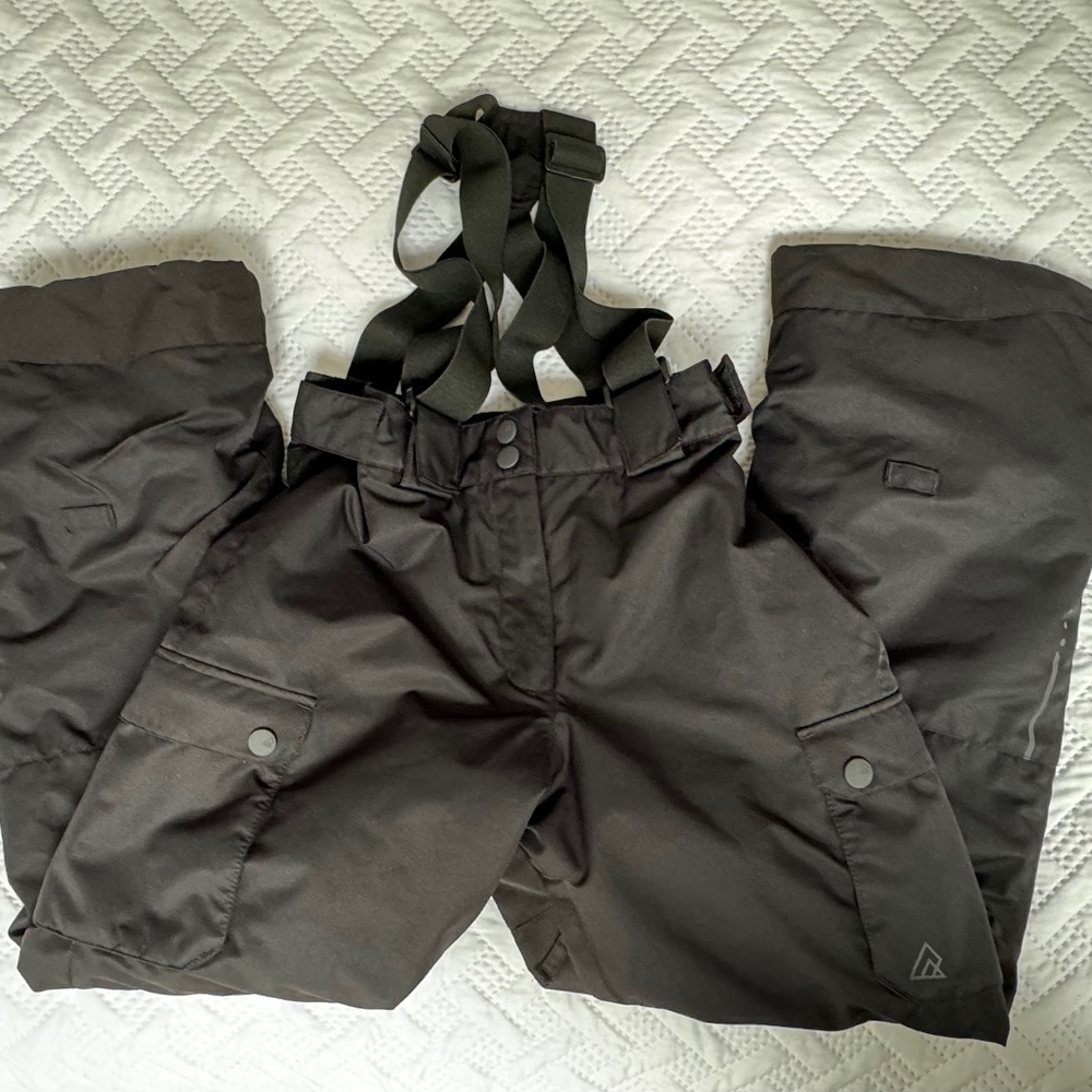 Ripzone Unisex Black Snow Pants Ski Winter Youth Large
